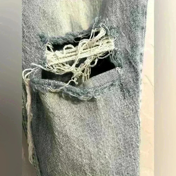 Ksubi Nine O Heavenz Sliced High Rise Straight Leg Jeans Size 28 - Picture 2 of 12